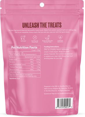 Show full view: Nom Nom Beef Jerky Dog Treats, 4-oz pouch slide 3 of 9