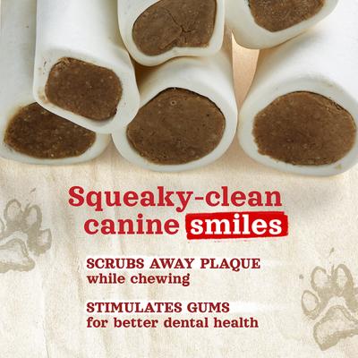 Show full view: Natural Farm Sweet Potato Filled Bone Dog Chews, 5 to 6-in, 10 count slide 3 of 7