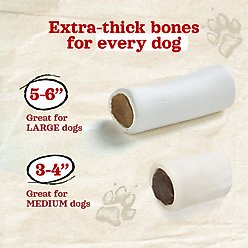 Natural Farm Peanut Butter Filled Bone Dog Chews, 3 to 4-in, 26 count slide 2 of 6