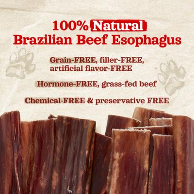 Show full view: Natural Farm 6-inch Beef Gullet Stick Dog Chews, 140 count slide 5 of 5