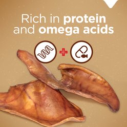 Natural Farm Pig Ear Hard Dog Chew slide 2 of 5