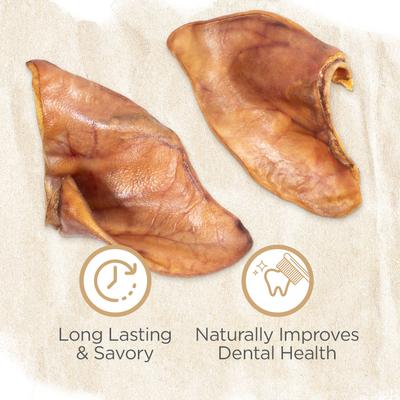 Show full view: Natural Farm Pig Ear Hard Dog Chew slide 5 of 6