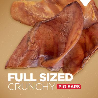 Show full view: Natural Farm Pig Ear Hard Dog Chew slide 3 of 6