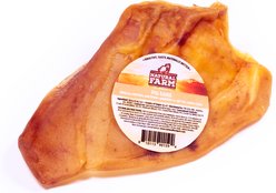 Natural Farm Pig Ear Hard Dog Chew