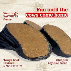 Natural Farm Stuffed Hooves Peanut Butter Flavor Dog Chews, 4 count slide 2 of 6