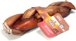 Natural Farm Braided Power Bully Sticks Dog Chews, 6-in, 20 count