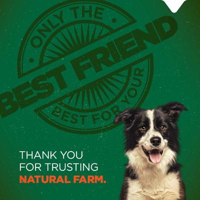 Show full view: Natural Farm Beef Tendon Dog Chews, 6 to 9-in, 20 count slide 3 of 7