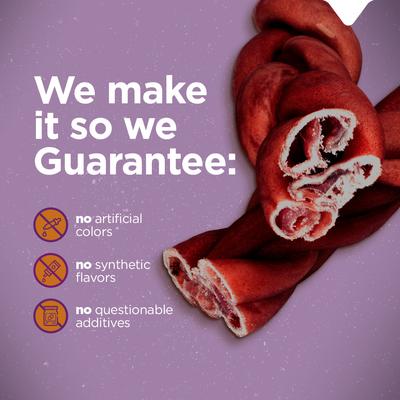 Show full view: Natural Farm Braided Super Collagen Dog Chews, 12-in, 14 count slide 6 of 6