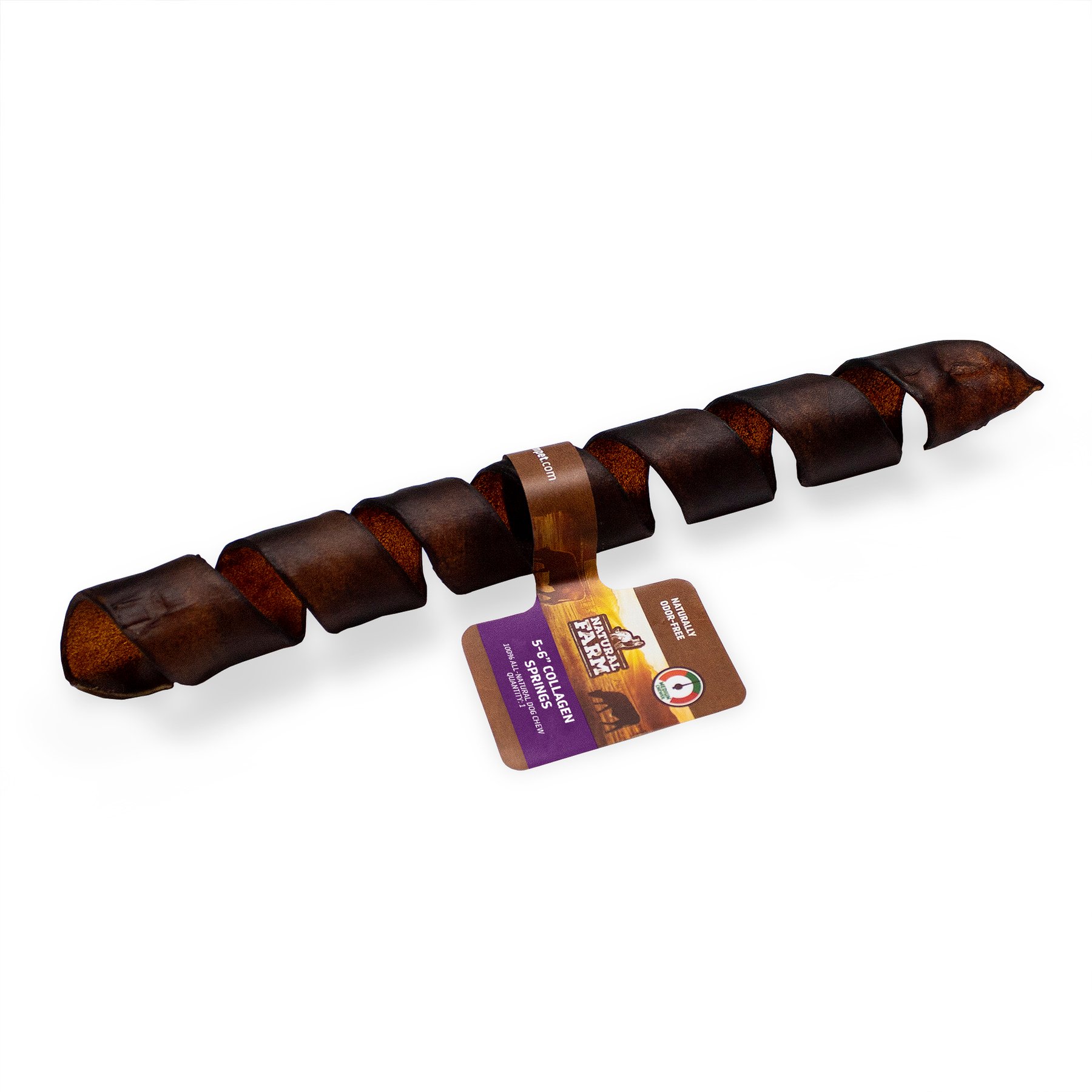 Natural Farm Collagen Spring Dog Chews, 5 to 6-in, 40 count
