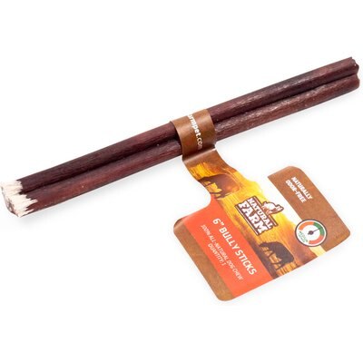 Natural Farm Natural Farm Odor Free 6-inch Bully Stick Dog Chews, 80 count