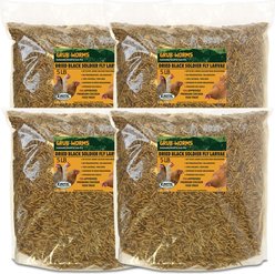 Exotic Nutrition Grub-Worms Chicken Feed, 20-lb bag