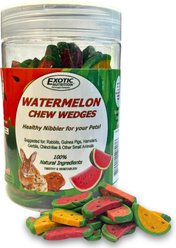 Exotic Nutrition Watermelon Wedges Small Pet Chew Toy, 4.7-oz bag