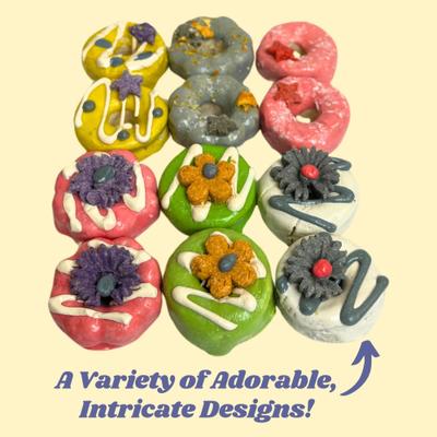 Show full view: Exotic Nutrition Dozen Delights Oatmeal Donuts Small Pet Treat slide 7 of 10