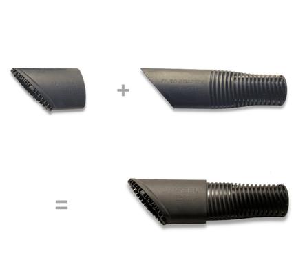 Show full view: Buff Brite Fur Eel Pro II Pet Hair Remover Vacuum Attachment, Black slide 6 of 9