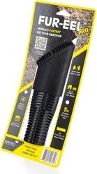 Buff Brite Fur Eel Pro II Pet Hair Remover Vacuum Attachment, Black