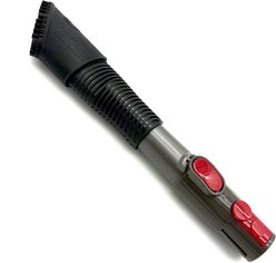 Buff Brite Fur Eel Pro Pet Fur Remover Vacuum Attachment & Dyson Adapter Kit, Black