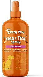 Zesty Paws Flea & Tick Veterinary Formulated Soothing Spray for Dogs, 16-fl oz bottle