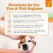 Show in main carousel: Zesty Paws Flea & Tick Veterinary Formulated Soothing Spray for Dogs, 16-fl oz bottle slide 4 of 9