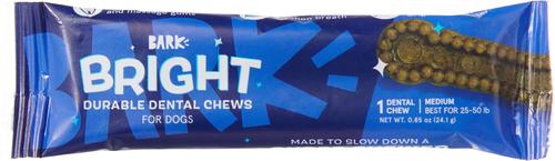 Show full view: BARK Bright Durable Dental Kit: Medium Mint Flavored Dental Dog Treats + Chicken & Thyme Flavored Dog Dental Gel, 1 count, sample gel slide 3 of 9