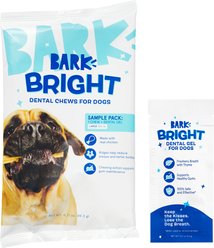 BARK Bright Dental Kit: Large Chicken Flavored Dental Dog Treats + Chicken & Thyme Flavored Dog Dental Gel, 1 count, sample gel slide 1 of 7