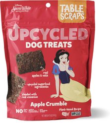 Disney Table Scraps Snow White Apple Crumble Plant-Based Recipe Upcycled Dog Treats, 5-oz bag
