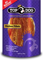 Top Dog Chicken Filets Dog Treats, 8-oz bag