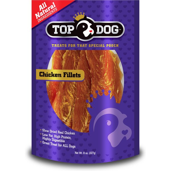 Top Dog Chicken & Biscuits Dog Treats, 8-oz bag