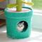 Show in main carousel: ZEZE Upward Bloom Bed & Cozy Hideaway Cat House, Purple/Green slide 2 of 5