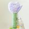 Show in main carousel: ZEZE Tall Tulip Cat Scratching Post, Purple slide 5 of 6
