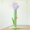 Show in main carousel: ZEZE Tall Tulip Cat Scratching Post, Purple slide 3 of 6
