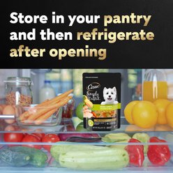 Cesar Wholesome Meals Chicken, Carrots, Barley & Green Beans Recipe Wet Dog Food, 17.6-oz pouch slide 2 of 9