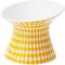 Show in main carousel: ZEZE Diamond-Shaped Ceramic Elevated Dog Bowl, Yellow, 3-cup slide 1 of 10