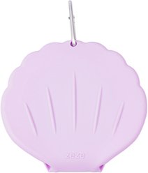 ZEZE Collapsible Silicone Dog Bowl, Purple, 3-cup slide 2 of 6