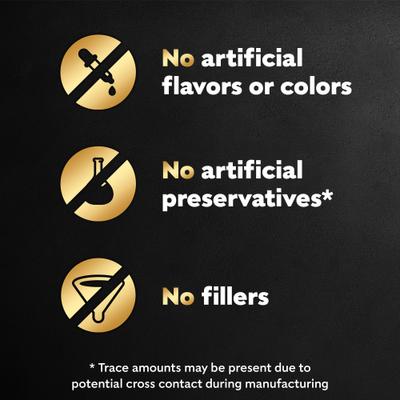 Show full view: Cesar Simply Crafted Beef, Chicken, Purple Potatoes, Peas & Carrots Wet Dog Food Topper, 8.82-oz pouch slide 6 of 11