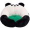 Show in main carousel: ZEZE Bear Shaped Bolster Cat Bed, White/Black, Medium slide 5 of 5