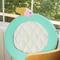 Show in main carousel: ZEZE Melon Ice Smoothie Cooling Dog Bed, Tiffany Blue, Medium slide 5 of 7