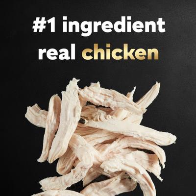 Show full view: Cesar Wholesome Meals Chicken, Carrots, Barley & Green Beans Recipe Wet Dog Food, 17.6-oz pouch slide 4 of 11