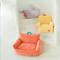 Show in main carousel: ZEZE Striped Furniture Style Sofa Cat Bed, Orange, Large slide 4 of 6