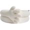 Show in main carousel: ZEZE Gesture Winter Warm Bolster Cat Bed, White, Medium slide 2 of 3