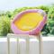 Show in main carousel: ZEZE Lemon Cooling Dog Bed, Pink/Yellow, Medium slide 1 of 6
