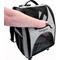 Show in main carousel: Bergan Rolling Airline Approved Bag Dog Carrier, Heather Grey, 11.5 x 11.75 x 18.5-in slide 5 of 9