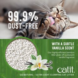 Catit Go Natural Scented Bamboo Clumping Cat Litter, 7.9-lb bag slide 2 of 7