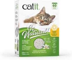 Catit Go Natural Scented Bamboo Clumping Cat Litter, 7.9-lb bag