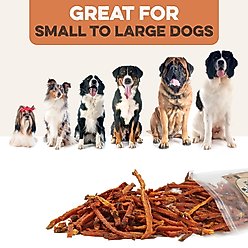 Brutus & Barnaby Single Ingredient Sweet Potato Fries Grain-Free Dehydrated Dog treats, 28-oz bag slide 2 of 8