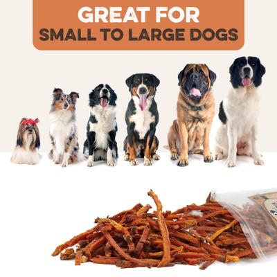 Show full view: Brutus & Barnaby Single Ingredient Sweet Potato Fries Grain-Free Dehydrated Dog treats, 8-oz bag slide 8 of 10