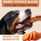 Show in main carousel: Brutus & Barnaby Sweet Potato Slices Dehydrated Dog Chews, 28-oz bag slide 4 of 10
