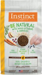 Instinct Be Natural Adult Real Chicken & Brown Rice Recipe Dry Dog Food, 4.5-lb bag