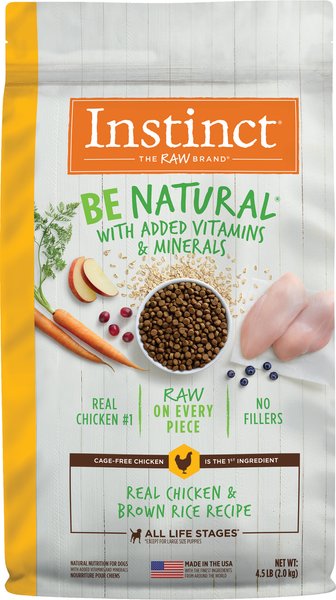 Instinct Be Natural Adult Real Chicken & Brown Rice Recipe Dry Dog Food