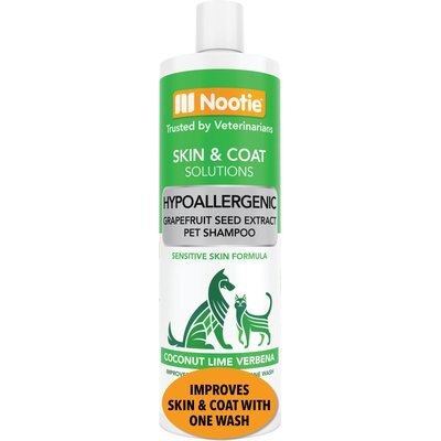Nootie Nootie Coconut Lime Verbena Hypoallergenic Pet Shampoo, 16-oz bottle