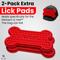 Show in main carousel: Warren London Distract-A-Hat Replacement Lick Pads Dog Grooming Accessory, 2 count slide 2 of 8